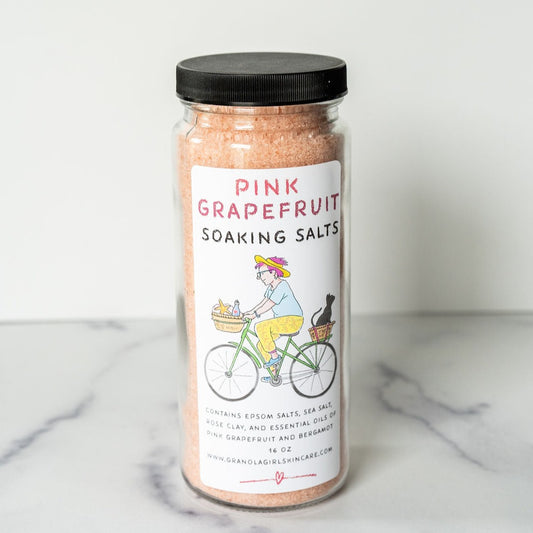 Pink Grapefruit Soaking Salt